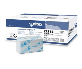 Celtex 72.115 Hajtogatott kéztörlő, 3 rétegű, 100% cell., vízben oldódó, 21,5×22, 15×170