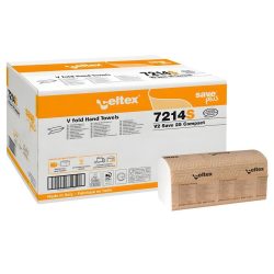 Celtex Save Plus Compact V hajtogatott kéztörlő recy, 2 réteg, 25x21cm, 12x250 lap (3000 lap) - CEL7274S helyett Celtex Save Plus Compact V hajtogatott kéztörlő recy, 2 réteg, 25x21cm, 12x250 lap (3000 lap) - CEL7274S helyett