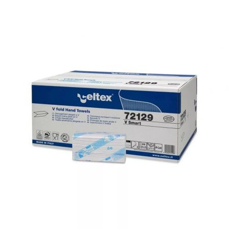 Image of Celtex 72.129 Hajtogatott kéztörlő, 2 rétegű, 100 % cell., 21×25, 15×200