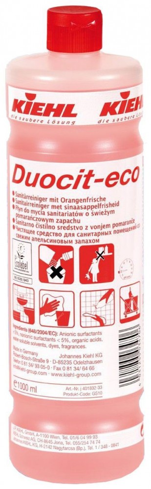 Image of KIEHL Duocit-eco szaniter tisztító narancs illattal, 1l